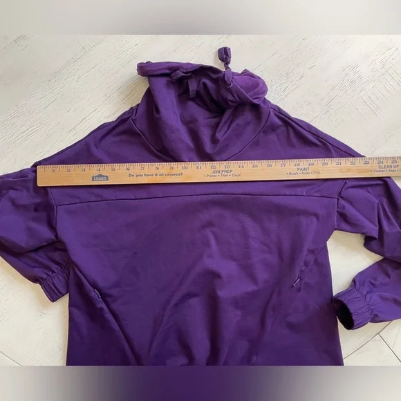 Fabletics Europa Pullover in Purple Size XXS - Picture 6 of 9